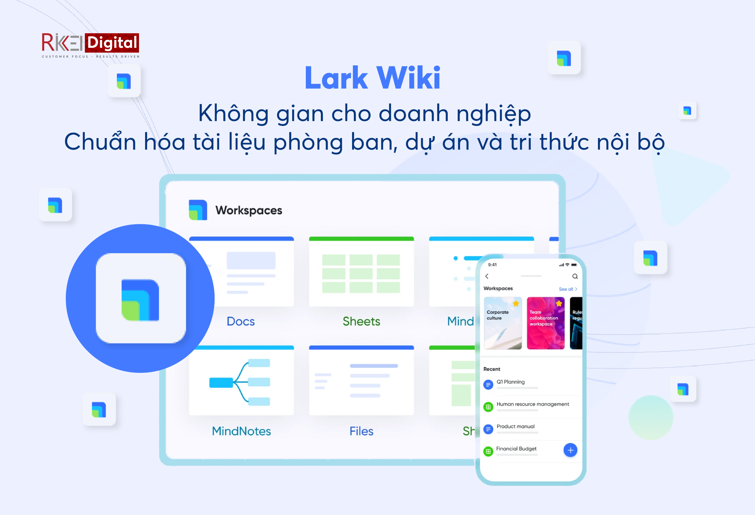 Lark Wiki Thư viện tri thức, hệ thống thông tin doanh nghiệp
